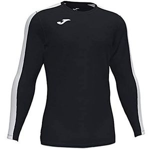 Joma Academy Herenshirt met lange mouwen, zwart-wit, L