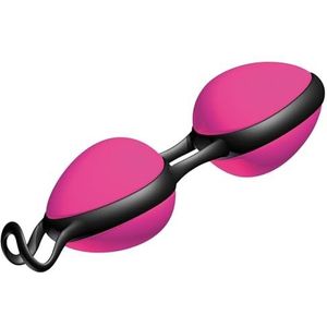 JOYDIVISION Joyballs Secret Duo - Loveballs Duo Roze | Vaginale ballen voor bekkenbodem fitness | Plezierballen gemaakt van Silikomed/TPE | Compatibel met glijmiddelen op waterbasis en siliconen