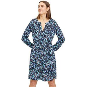 Betty & Co Dames 1372/3148 jurk, blauw/petrol, 38, blauw/petrol, 38