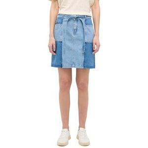 MUSTANG Foley denim rok voor dames, middenblauw 411, 31