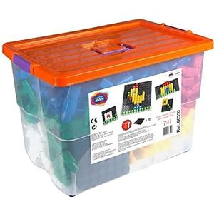 Game Movil 86350 - Pixel Bouwstenen Color XL, 741 delen met zandloper