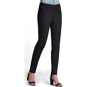 G-STAR RAW Bronson Mid Waist Skinny Chino dames Chino,Schwarz (Raw Pressed 6983-5185),28W / 34L