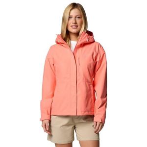 Columbia Women's Hikebound 2 Jacket, Waterproof Rain Jacket, Alpenglow, XS