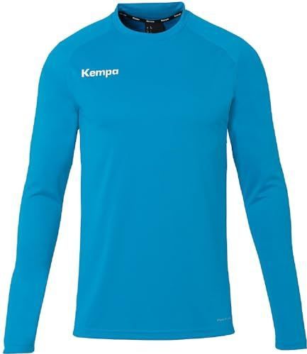 Kempa Performance shirt met lange mouwen sport - sportshirt lange mouwen voor kinderen en volwassenen - sneldrogend en ademend