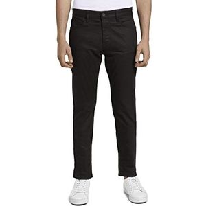TOM TAILOR Uomini Josh Regular Slim Jeans 1021011, 10246 - Clean Raw Black Denim, 30W / 34L