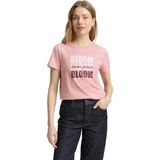 TOM TAILOR - Shirt - Aubergine/Rosa - T-shirt