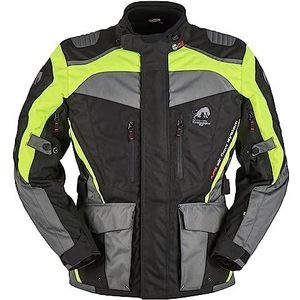 Furygan Heren Veste Apalaches Jas, Zwart-fluo geel, S