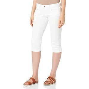 Mavi Dames Alma Straight Jeans, White Str, 25W (Regular)