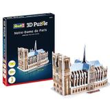 Revell 3D puzzel 121 de kathedraal Notre-Dame, het hart van Parijs de wereld in 3D ontdekken, knutselplezier voor jong en oud, gekleurd