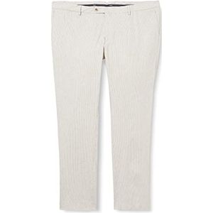 Hackett London Heren Cotton Linen Stripe Pants
