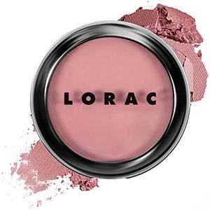 Lorac, Color Source Buildable Blush Tinge, Poeder Blush, Zijdezacht, Matte en Satijnglanzende Finish, Make Up Blush voor een Professionele Make Up, Nude Shade