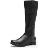 ARA - Kuitlaarzen - Zwart - Glad Leer - Middelhoge Hak