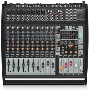 Behringer Europower PMP4000 Power Mixer (1600 Watt, 26-kanaals)
