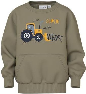 NAME IT - NMMVUGO LS NREG SWEAT BRU - Sweatshirt - Jongens - Lange Mouwen