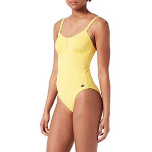 Haute pression Eendelig badpak voor dames, Geel