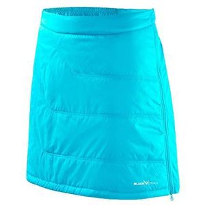 Black Crevice Skirok voor dames, modieuze thermische rok voor dames, in verschillende kleuren en maten, isolatierok voor dames, met isolerende wattering, wintersportrok met elastische tailleband