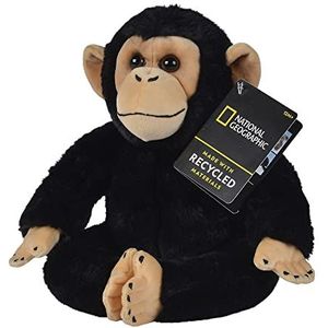 Disney - National Geographic - Chimpansee, 25 cm, Knuffel, Pluche, Vanaf 0 jaar