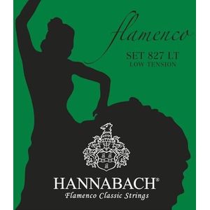 Hannabach klassieke gitaarsnaren serie 827 Flamenco Classic - set Low Tension.