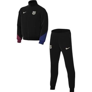 Nike Fc Barcelona Track Suit Fcb Ynk Df Strk Trk Suit K, Black/Noble Red/Lt Orewood Brn, FN9975-011, S