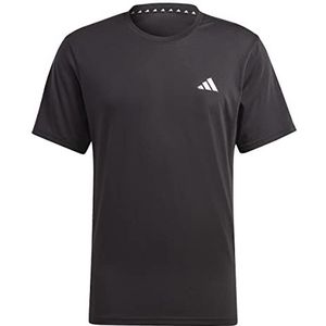adidas Train Essentials Comfort Training T-shirt voor heren, zwart/wit, M