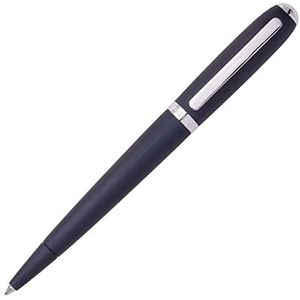 Contour Brushed - Balpen - Blauw - Hoogwaardige Mine - Vervangbaar