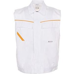 Planam 2367048 Highline werkvest, maat M, wit/geel