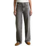 Marc O'Polo DENIM - Wijde Jeans - Medium Grey - Van Bio-katoen Zonder Stretch - Hoge Taille