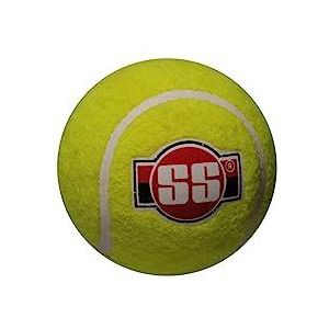 SS Soft Pro Rubber Tennis Ball Heavy (Green, Pack of 4) | Standard Size | High-performance tennis ball | Suitable for Practice Game