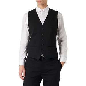 SELETED HOMME Men's SLHSLIM-Liam WCT Flex B NOOS vest, zwart, 98, zwart