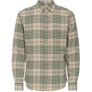 Onsgudmund Ls 3T Check Shirt Noos, Sequoia., L
