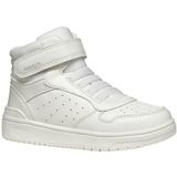 GEOX - J Washiba Girl - Hoge Sneakers - Wit - Synthetisch