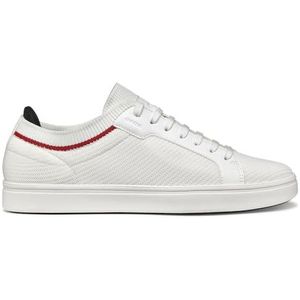 Geox - Baltmoore - Sneakers - Zwart - Gebreide stof en leerlook