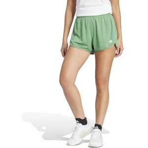 adidas Dames Pacer Essentials Knit High Rise Korte Shorts, XL5 Zwart, Zwart, XL