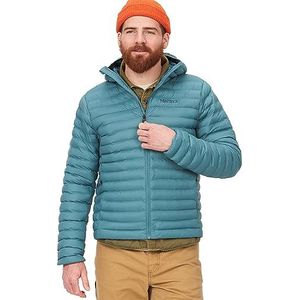 Marmot Heren Echo Featherless Hoody jas, Moon River, L, Maan rivier, L