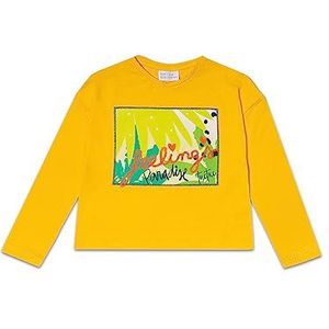 Tuc Tuc Tropic Feelings lang T-shirt, geel, Geel, 6 Jaren