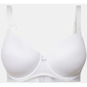 Ulla Popken, Dames grote maten, multi-way-beha, softcups, afneembare bandjes, cup C - E, wit, 95D