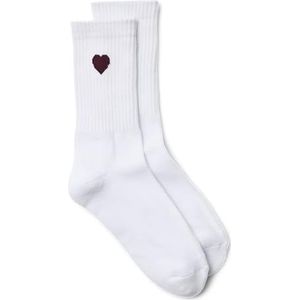 VERO MODA Vmmel Detail Socks Noos, wit (snow white), One size