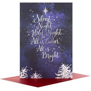 Hallmark Vredige Kerstmis Medium Kaart 'Stille Nacht'