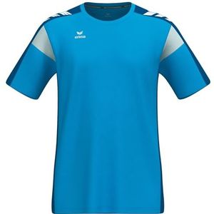 Erima Unisex Kids Celebrate 125 Functioneel T-shirt (1082506), Curacao/New Royal, 128