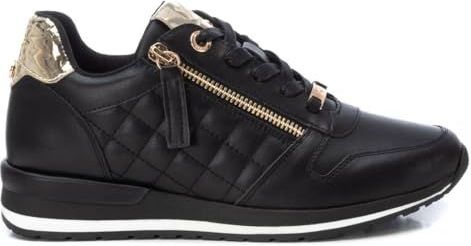 Xti - 14349303 - Sportschoenen - Beige - Plat - Ritssluiting - Casual