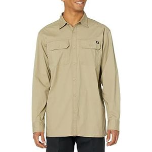 Dickies Flex Ripstop shirt met lange mouwen voor heren, Woestijnzand, L