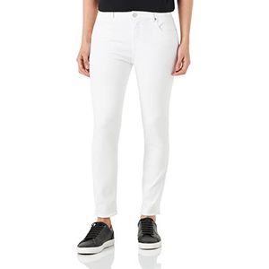 Pinko Sabrina Skinny Bull Power Jeans voor dames, Z04_Briljant Wit, 28 NL
