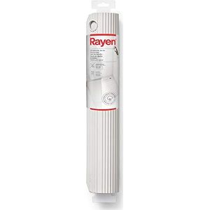 Rayen | Badmat | vierkante douchemat of badkuip | Maximaal natuurlijk rubber | antislip | hoge sterkte zuignap | antislip | 50 x 50 cm | wit