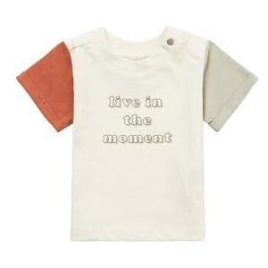 Noppies Baby Boys Tee Maroa T-shirt met korte mouwen voor jongens, Pristine N021, 62 cm