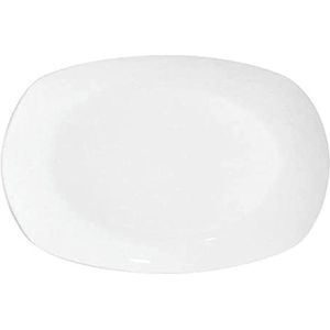 La Mediterranea - Set van 4 platte borden 25 cm vierkant Connor