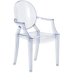 Kartell Lou Lou Ghost kinderstoel, lichtblauw, 37 x 39 x 63 cm