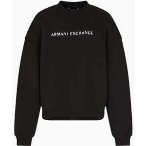 Armani Exchange - Sweatshirt - Zwart - Vrouwen