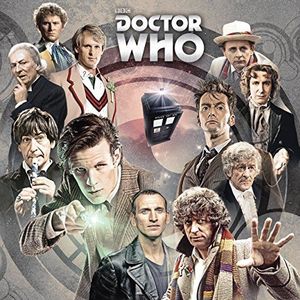 Doctor Who ""Vierkante Lege Wenskaart, Multi Kleur, Één Grootte, DW053