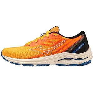 Mizuno Heren Wave EQUATE 7 hardlopen, Zinnia/Papyrus/SBlue, 9 UK, Zinnia Papyrus Sblue, 43 EU