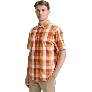 TOM TAILOR heren overhemd, 37892 - Red Big Check, XXL